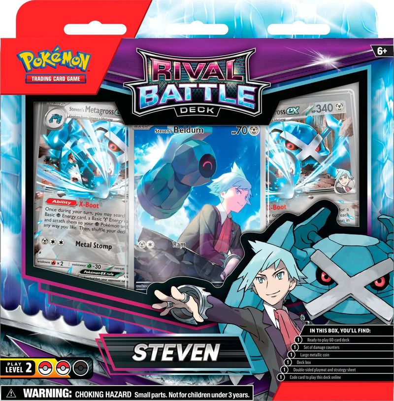 Pokemon - Steven Rival Battle Decks (Limit of 1 Per Customer) (Pre-Order)