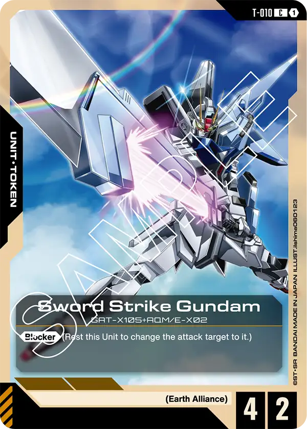 Sword Strike Gundam - T-010 - C