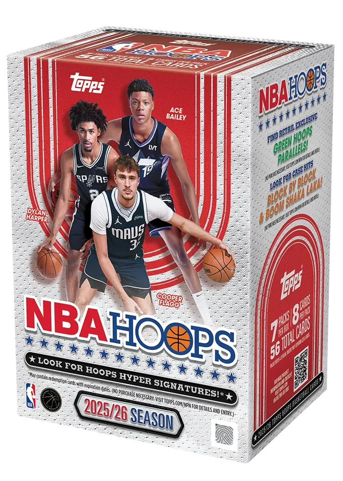 2025-26 Topps Basketball - Hoops - Value Box