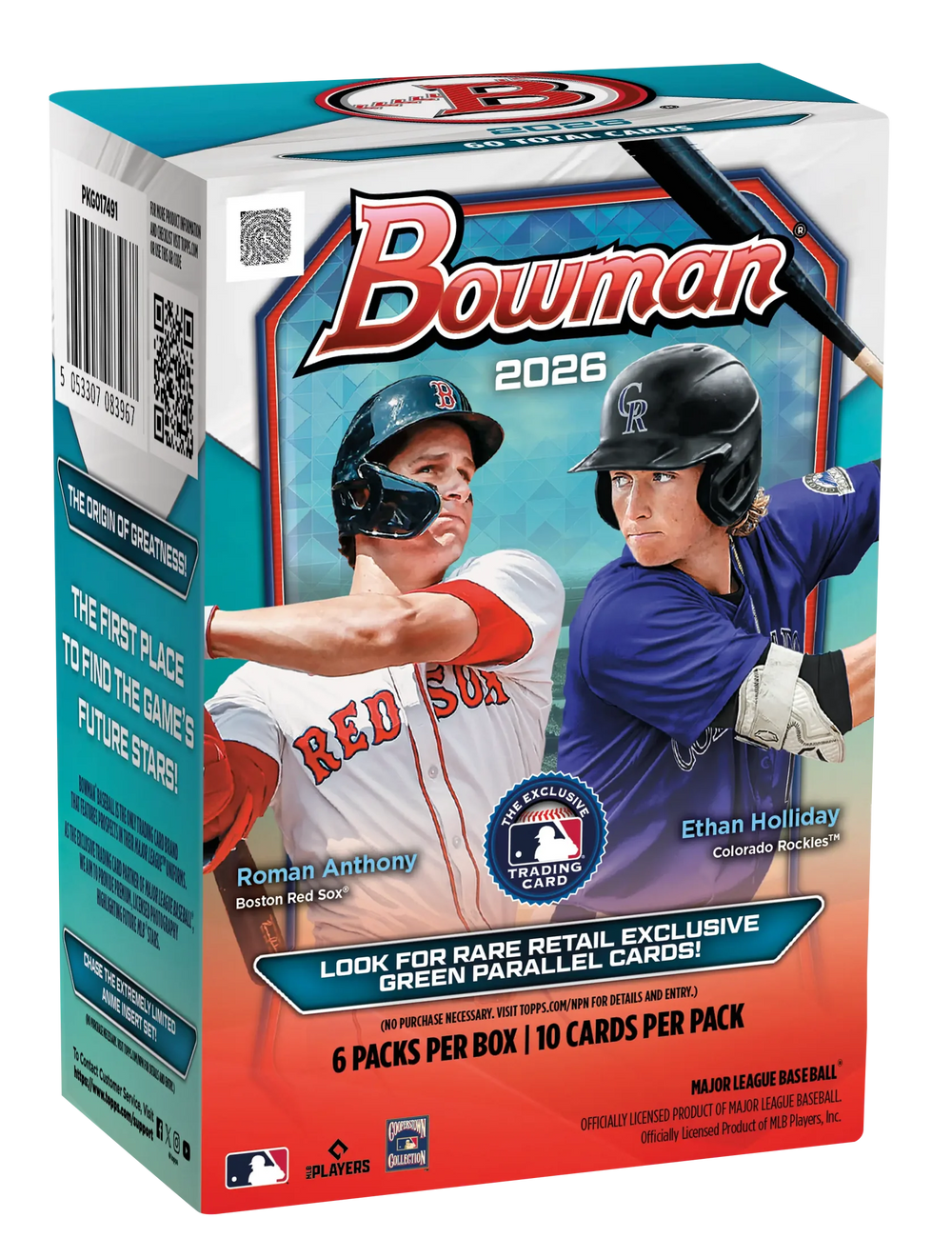2026 Topps Baseball Bowman - Value Box