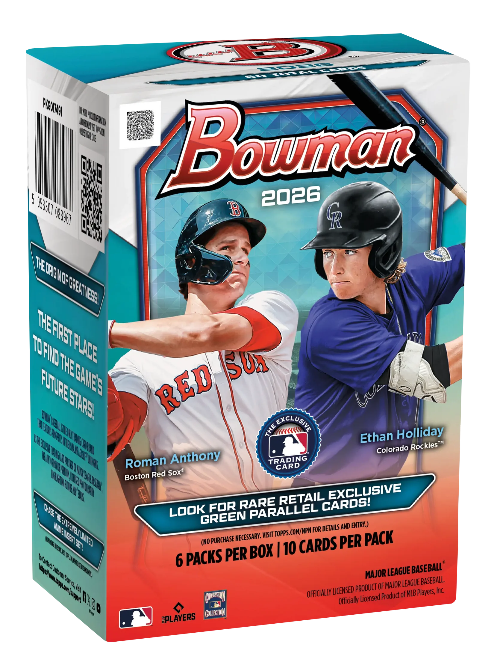2026 Topps Baseball Bowman - Value Box