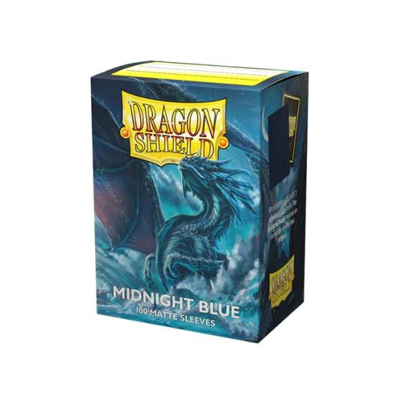 Dragon Shield - 100ct Standard Size - Midnight Blue Matte