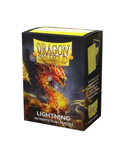 Dragon Shield - 100ct Standard Size - Lightning Dual Matte