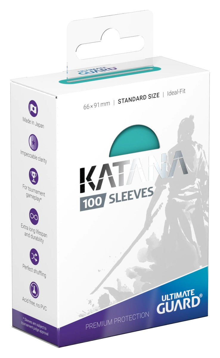 Ultimate Guard - Katana Sleeves Standard Size - 100ct - Turquoise