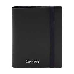 Ultra Pro - Binder 4 Pocket - Eclipse Jet Black