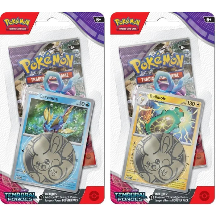 Pokemon - Temporal Forces - Checklane Blister - Bundle of 2