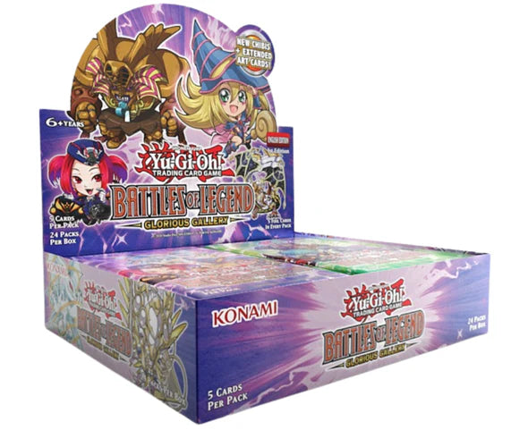 Yugioh - Battles of Legend: Glorious Gallery Booster Box - 1st Edition
