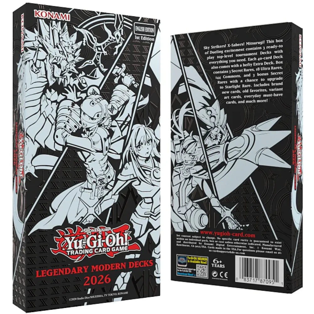 Yugioh - Legendary Modern Decks 2026 (Pre-Order)