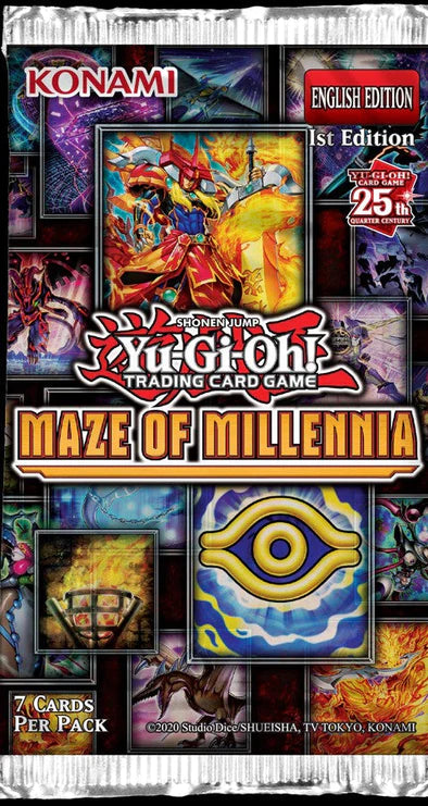 Yugioh - Maze of Millennia Booster Box Case - 12 Boxes - 1st Edition