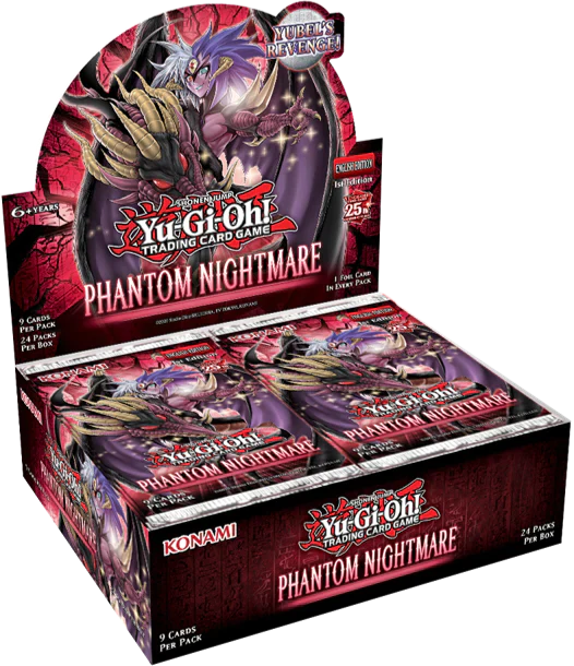 Yugioh - Phantom Nightmare Booster Box Case - 12 Boxes - 1st Edition