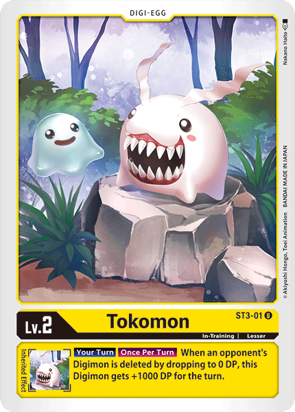 Tokomon [ST3-01] [Starter Deck: Heaven's Yellow]