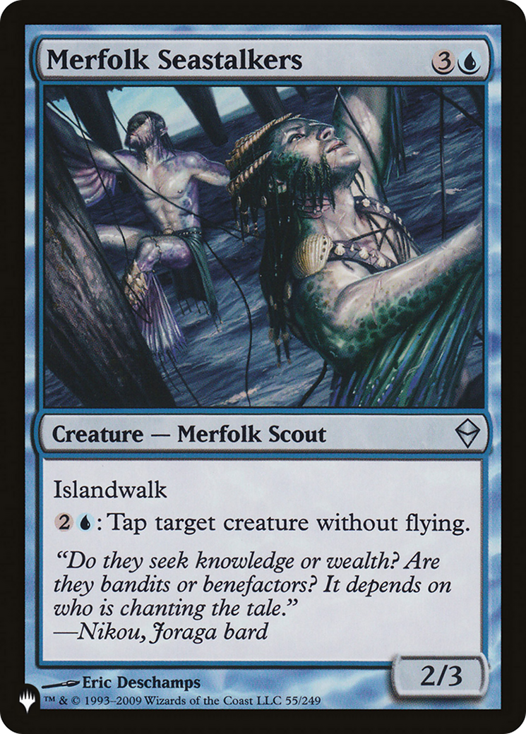 Merfolk Seastalkers [The List Reprints]