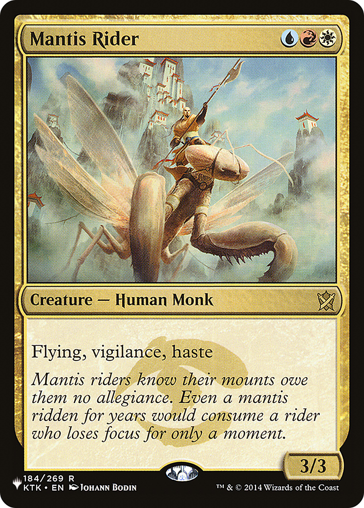 Mantis Rider [The List Reprints]