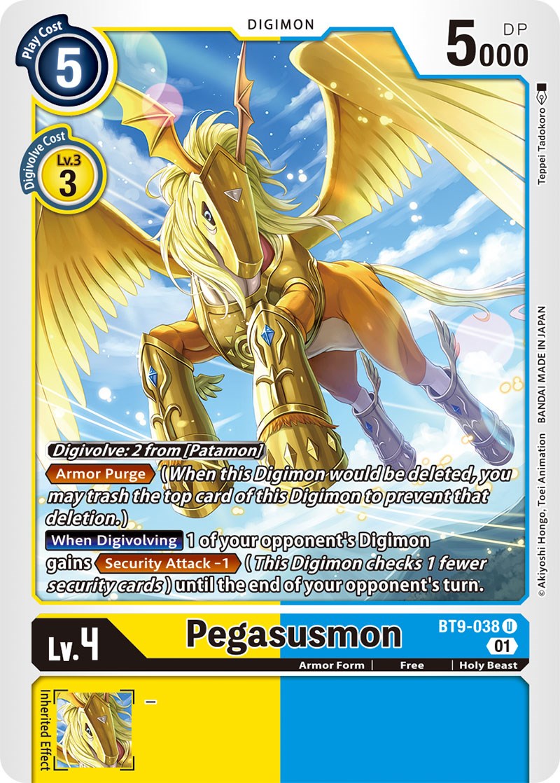 Pegasusmon [BT9-038] [X Record]