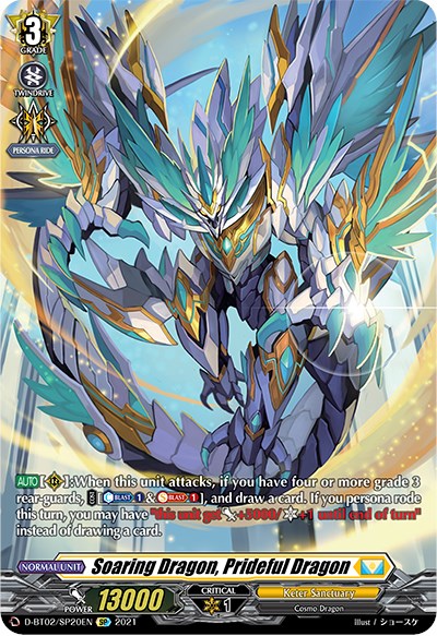 Soaring Dragon, Prideful Dragon (D-BT02/SP20EN) [A Brush with the Legends]