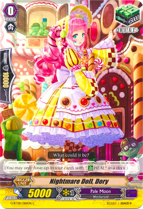 Nightmare Doll, Dory (G-BT08/086EN) [Absolute Judgment]