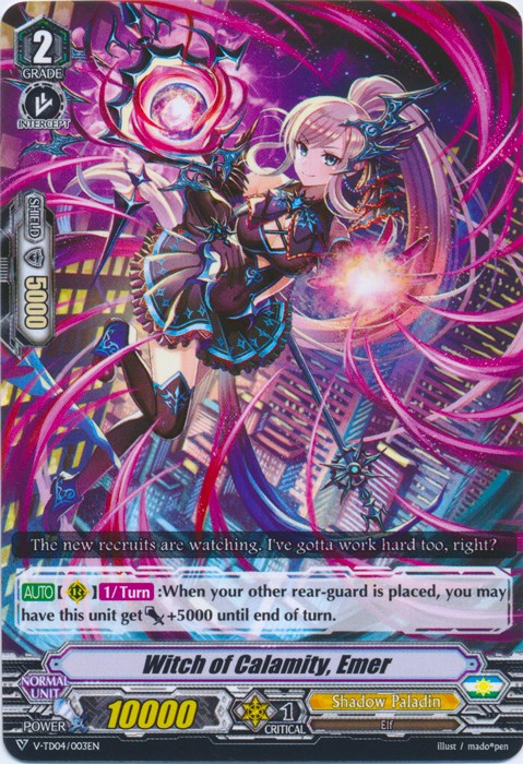 Witch of Calamity, Emer (V-TD04/003EN) [Ren Suzugamori]