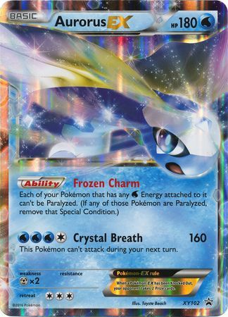 Aurorus EX (XY102) (Jumbo Card) [XY: Black Star Promos]