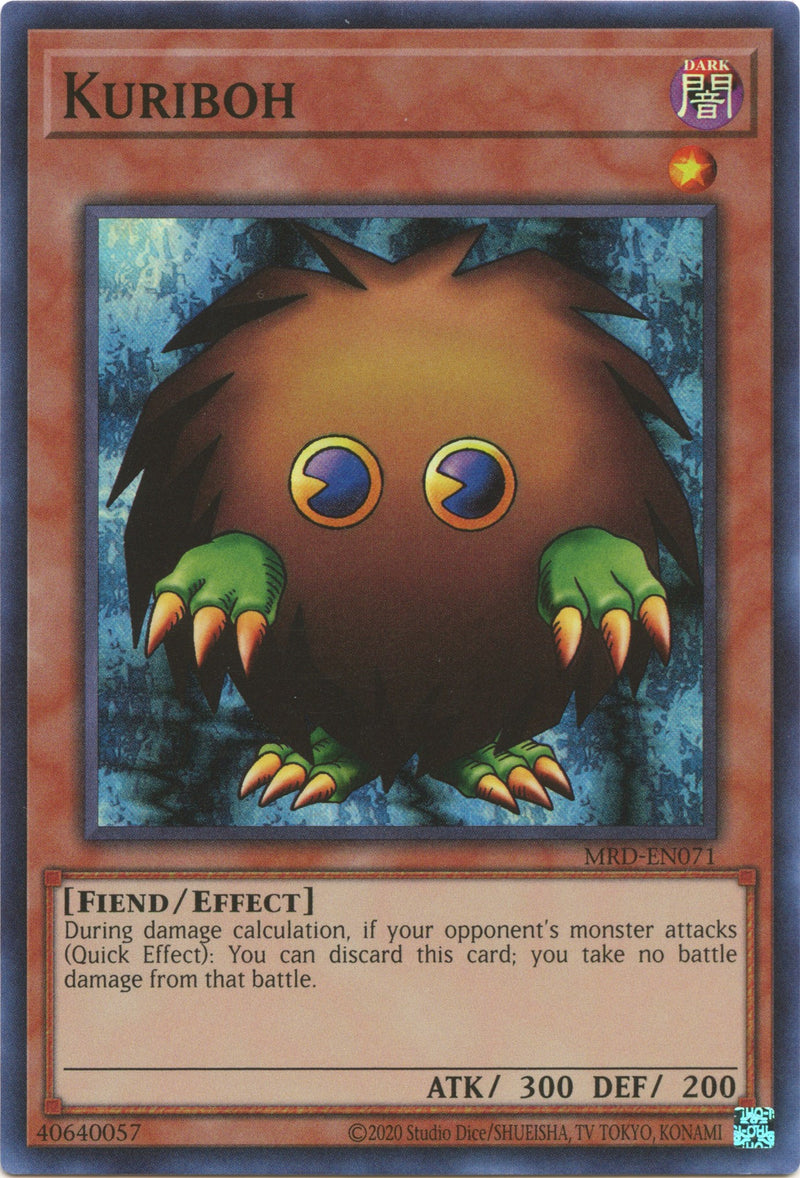 Kuriboh (25th Anniversary) [MRD-EN071] Super Rare