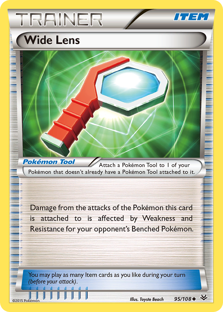 Wide Lens (95/108) [XY: Roaring Skies]