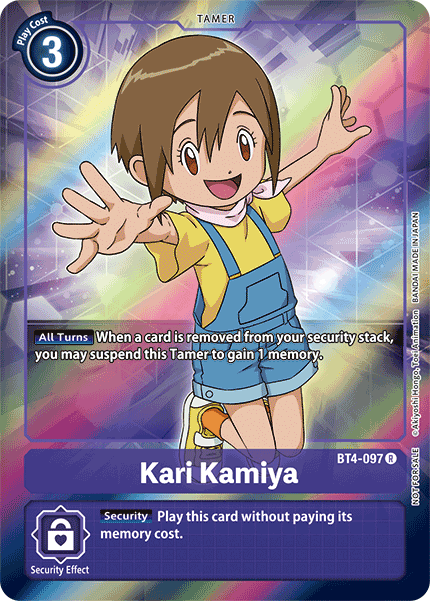 Kari Kamiya [BT4-097] (Buy-A-Box Promo) [Great Legend Promos]