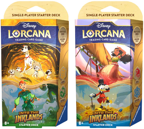 Disney Lorcana: Into the Inklands - Starter Deck Bundle of 2