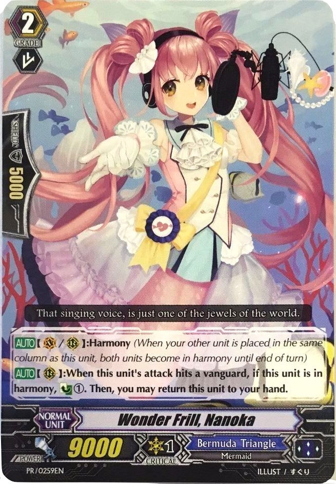 Wonder Frill, Nanoka (PR/0259EN) [Promo Cards]