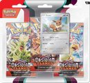 Pokemon - Scarlet and Violet - Obsidian Flames - Eevee 3 Pack Blister
