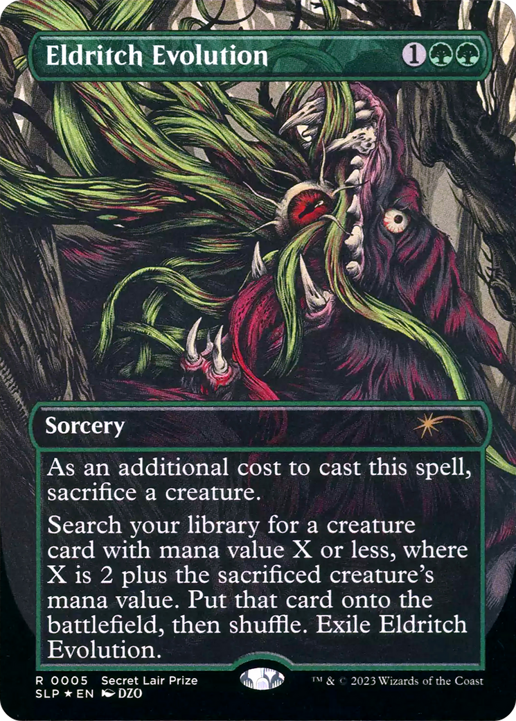 Eldritch Evolution (SLP-005) - Secret Lair Showdown (Borderless)