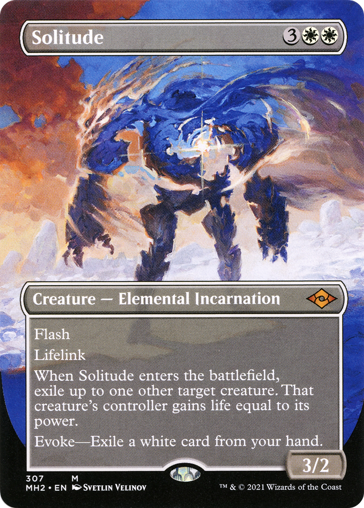 Solitude (Borderless) (MH2-307) - Modern Horizons 2 (Borderless)