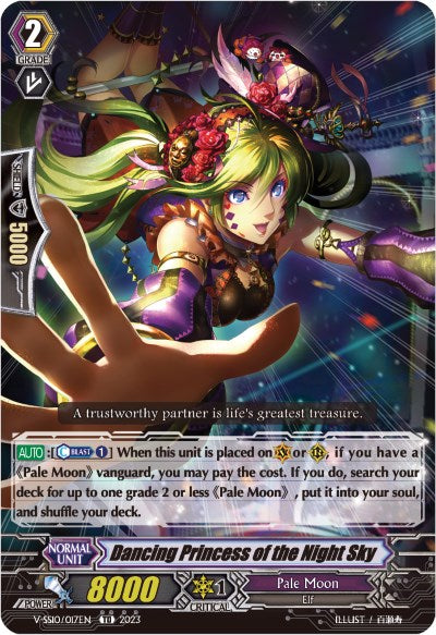 Dancing Princess of the Night Sky (V-SS10/017EN) [Premium Battle Deckset 2023]