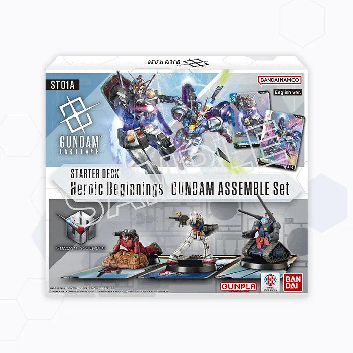 Gundam Card Game - Starter Deck Gundam Assemble - Heroic Beginnings (ST-01A)