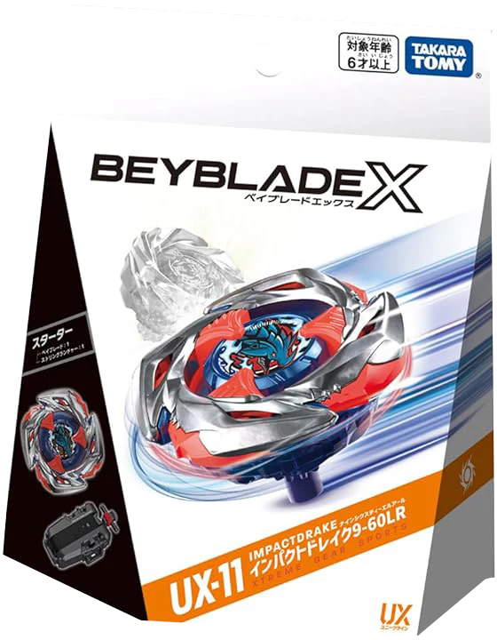 Beyblade X - UX-11 Impact Dragoon 9-60LR Starter