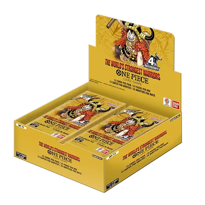 One Piece Card Game OP-17 The World's Strongest Warriors Booster Box (Pre Order)