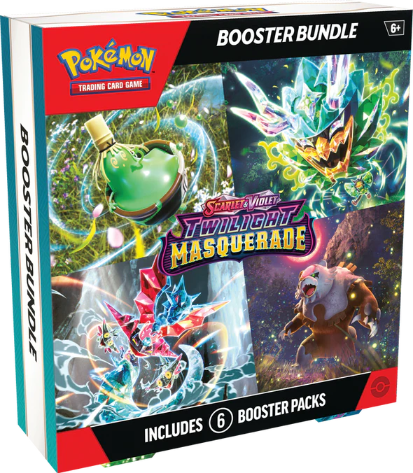 Pokemon - Scarlet and Violet - Twilight Masquerade - Booster Bundle