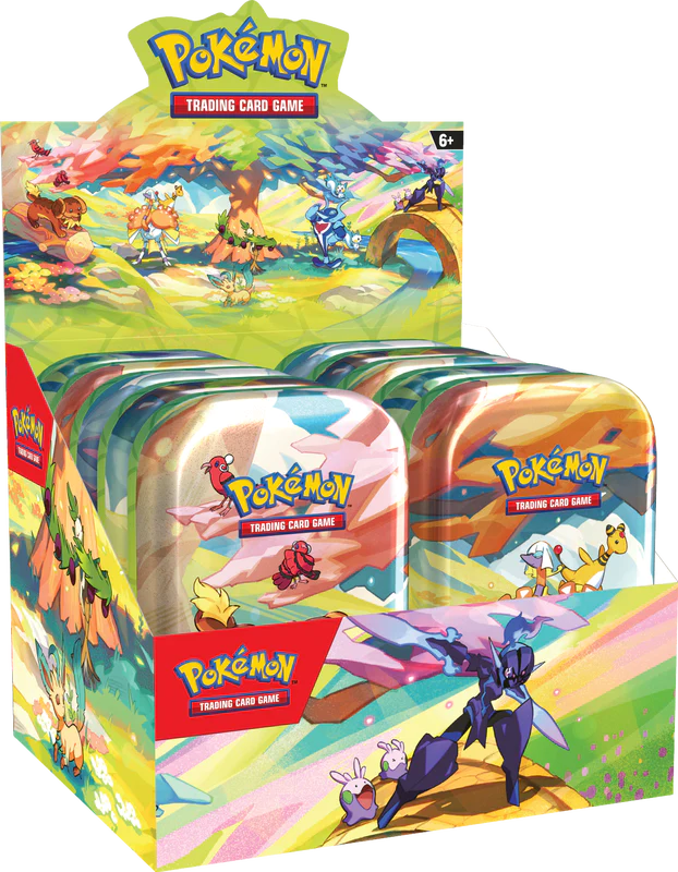 Pokemon - Vibrant Paldea Mini Tin Display