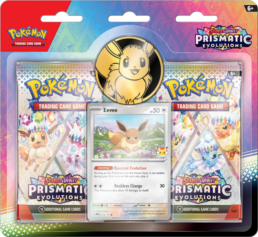 Pokemon - Scarlet & Violet - Prismatic Evolutions - 2-Pack Blister