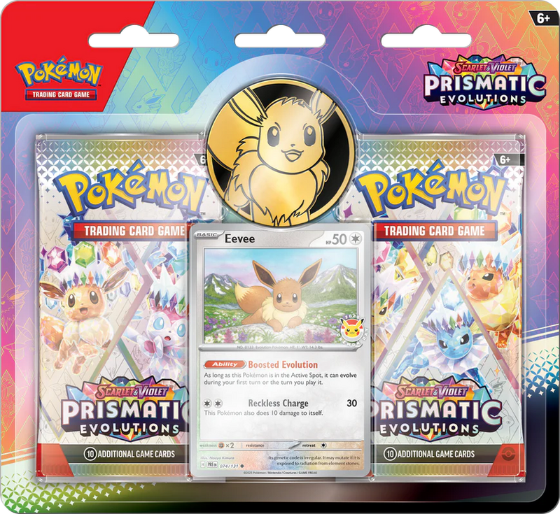 Pokemon - Scarlet & Violet - Prismatic Evolutions - 2-Pack Blister (Pre-Order)