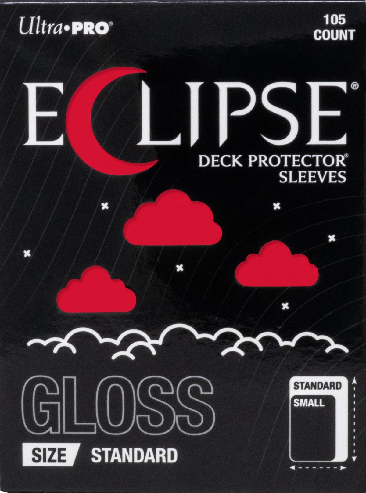 Ultra Pro - Standard Card Sleeves 105ct - D-Pro Enhanced Eclipse Gloss - Various Colours