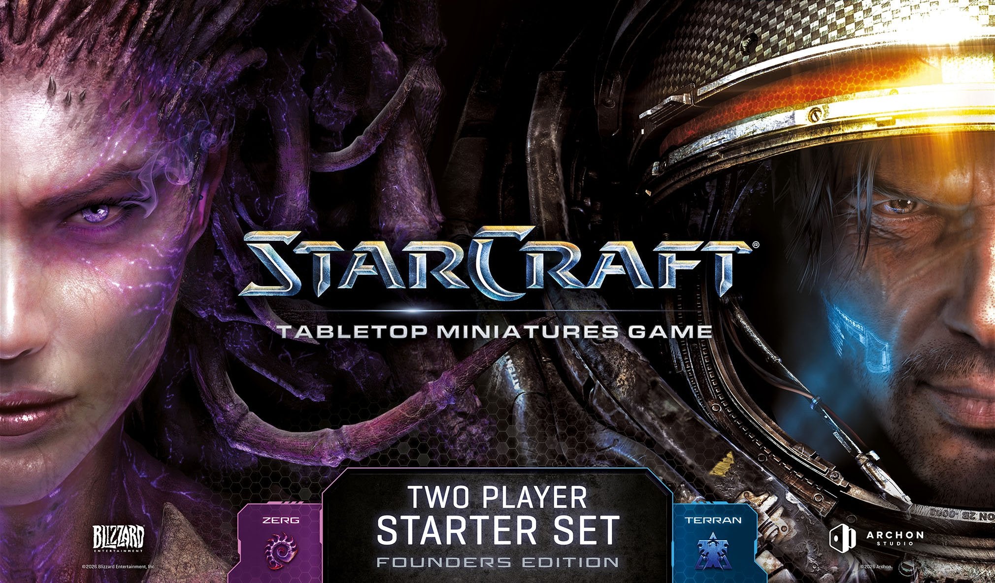 StarCraft: Tabletop Miniatures Game - 2 Player Starter Set: Founders Edition (Pre-Order)