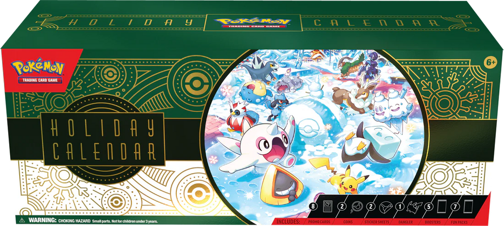 Pokemon - Holiday Calendar 2024