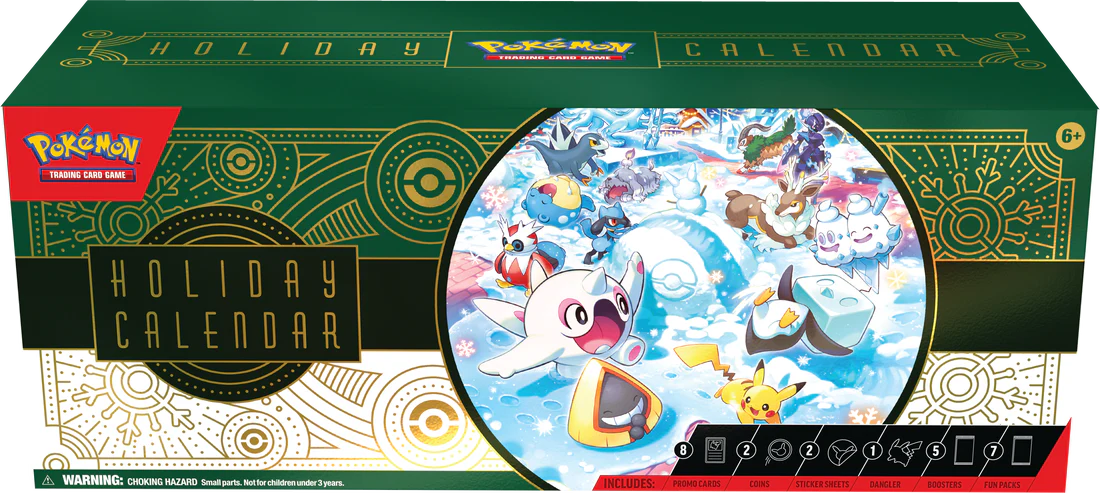 Pokemon - Holiday Calendar 2024