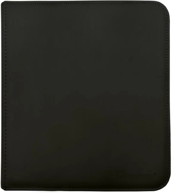 Ultra Pro - 12 Pocket Vivid Zip Pro Binder - Black