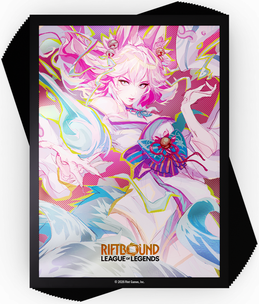League of Legends Riftbound TCG: Art Sleeves Spirit Blossom Ahri (Pre-Order)