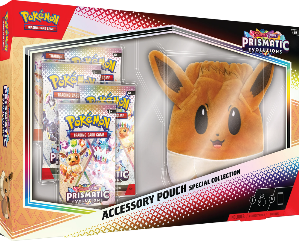 Pokemon - Scarlet & Violet - Prismatic Evolutions - Accessory Pouch Special Collection