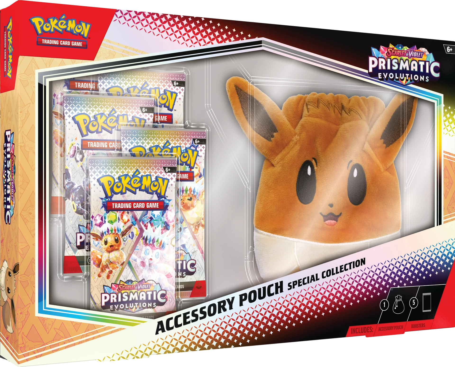 Pokemon - Scarlet & Violet - Prismatic Evolutions - Accessory Pouch Special Collection