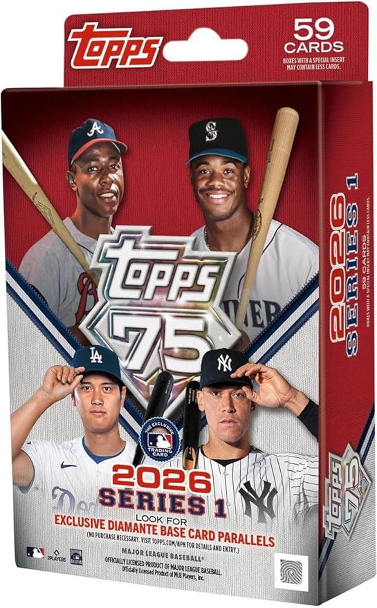 2026 Topps Baseball - Series 1 - Hanger Box