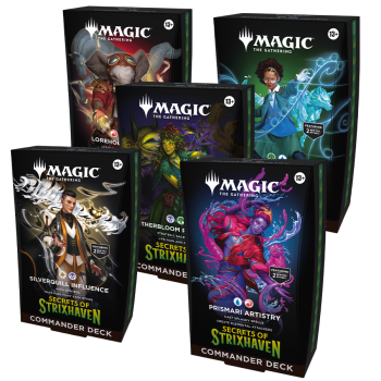Magic: The Gathering - Secrets of Strixhaven - Commander Deck - Set of 5 (Pre-Order)