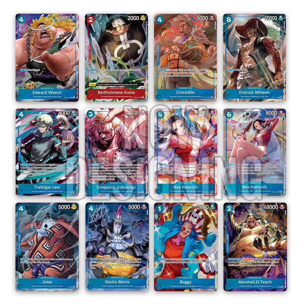 One Piece Card Game - 9Pkt Binder Set Seven Warlords of the Sea