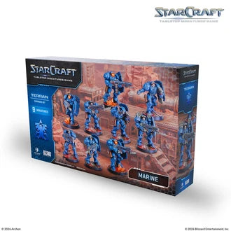 StarCraft: Tabletop Miniatures Game - Terran - Marine Expansion Set